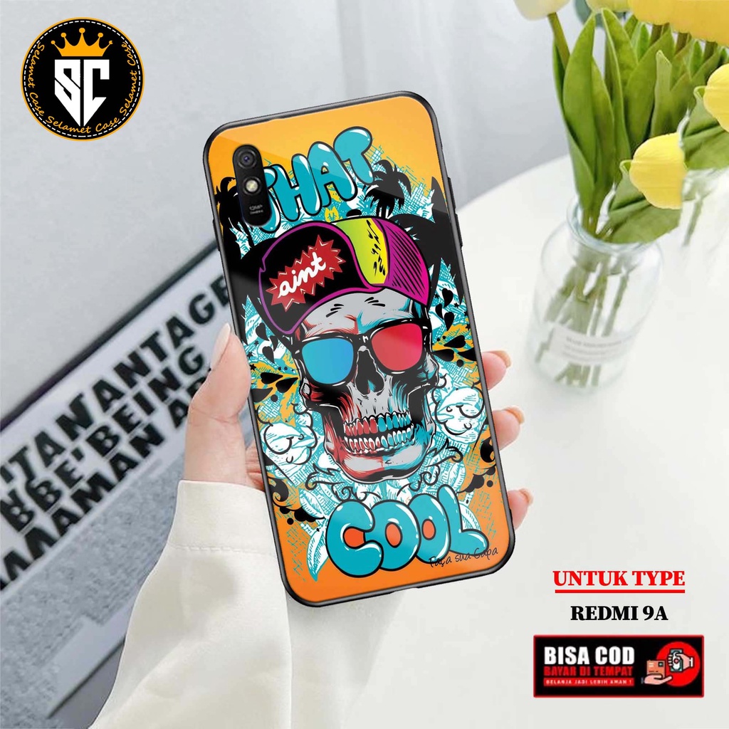 Case Xiaomi Redmi 9A Casing Xiaomi Redmi 9A Selamet Case [KLR] Softcase Glass - Hardcase Glossy - Ca