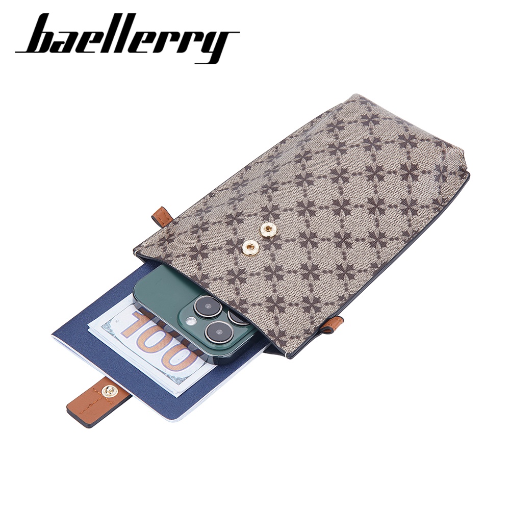 BAELLERRY N8905 Tas Selempang Wanita Tas Handphone Bahan Kulit PU Leather Premium WATCHKITE WKOS