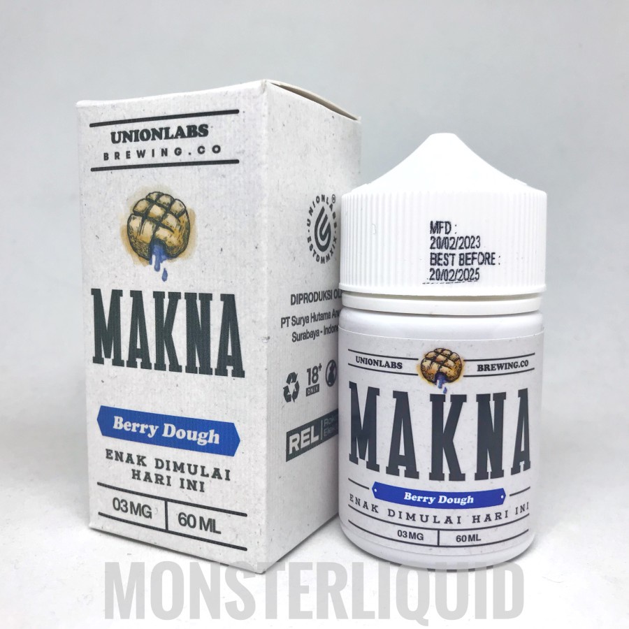 MAKNA BERRY DOUGH BY UNIONLABS 3MG 60ML