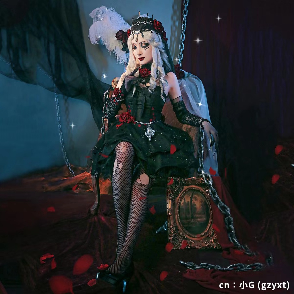 PRE SALE Collab Series Game Identity V Psychologist Everlasting Night Ada Mesmer Costume Cosplay Costume