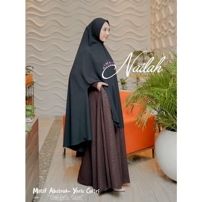 GAMIS EMBOS HERMOSA YORIS CALTRI COKLAT/EMBOS COKELAT/GAMIS COKELAT