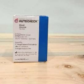 ☼ STRIP STIK AUTOCHECK GLUCOSE AUTOCHECK GULA DARAH AUTOCHECK ISI 25 STRIP HARGA MUMER 100% ORIGINAL