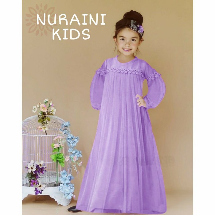 Lilac Kids Gamis Nuraini