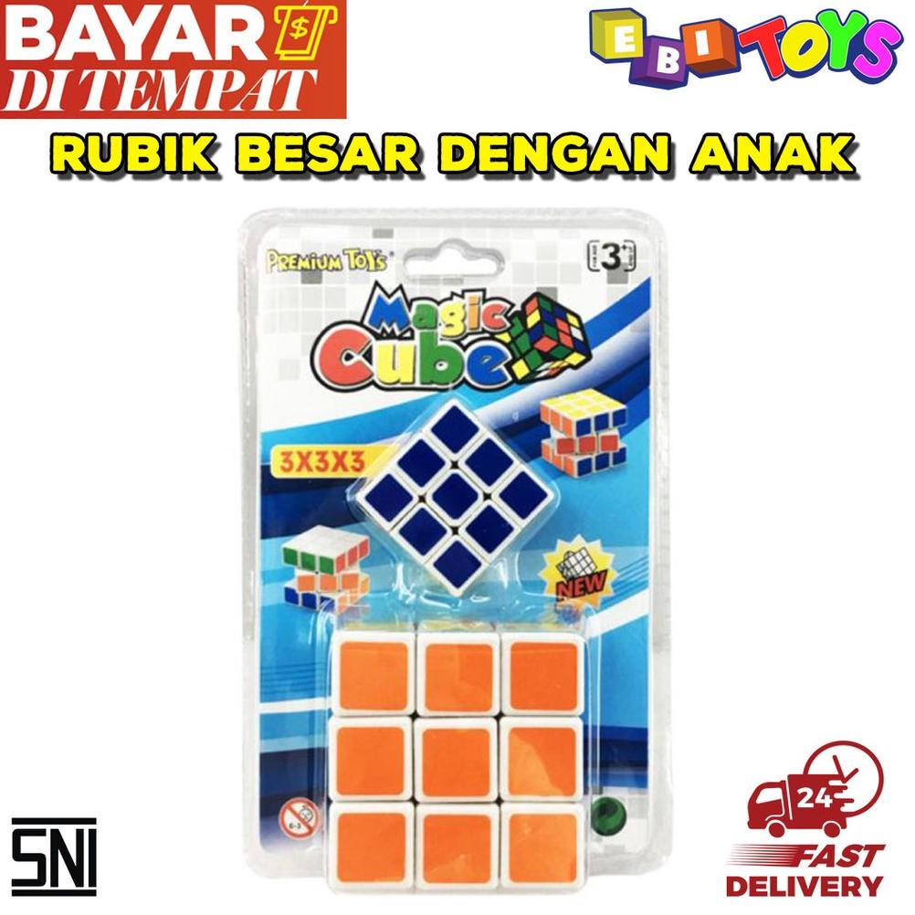 [spin1] Mainan Rubik 3x3 Rubik's Cube Magic Cube Mainan Rubik Anak Rubik Dewasa MURAH
