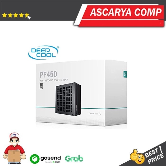 Power Supply DEEPCOOL PF450 450W 80+ FLAT CABLE