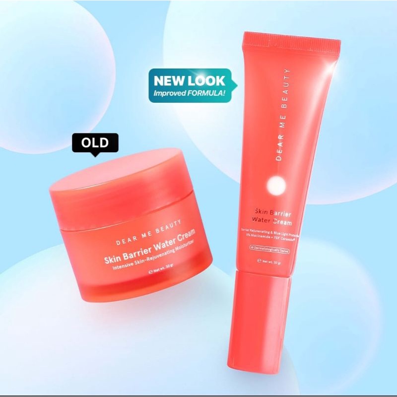DEAR ME BEAUTY Skin Barrier Water Cream 30gr // BPOM