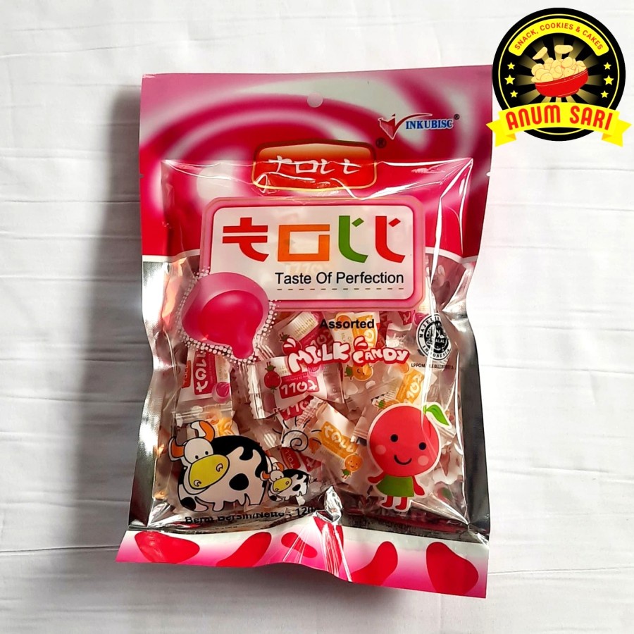 

Milk Candy Permen Susu Toll 120 Gram - Anum Sari