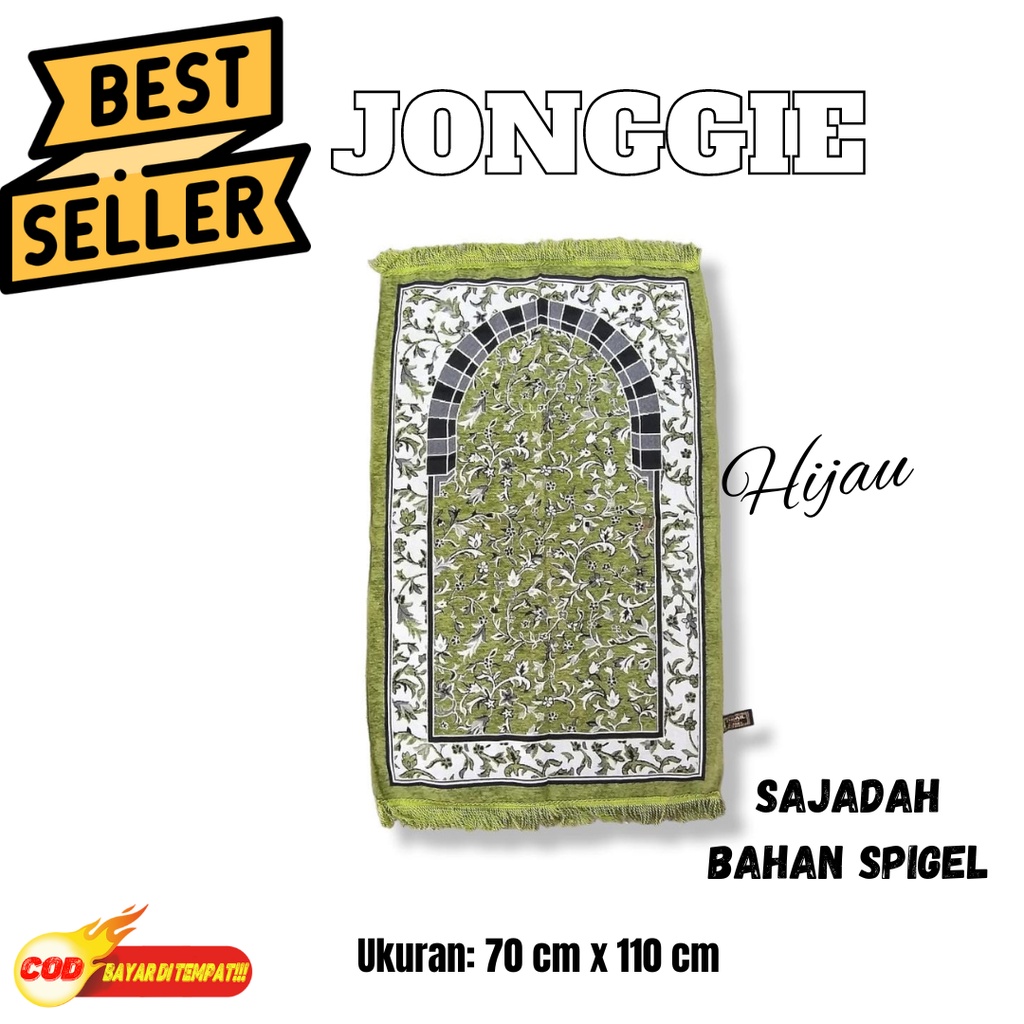 Terbaru Sajadah Bludru Spigel Turkey 70 CM X 110 CM Sajadah Dewasa Termurah Bisa COD