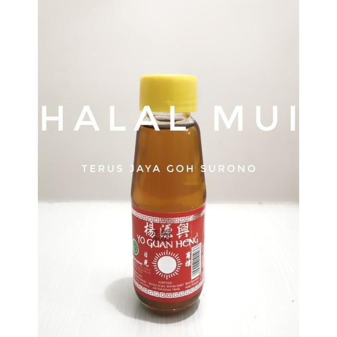 

Minyak Wijen Halal Minyak Wijen Matahari YO GUAN HENG Sesame Oil 110ml