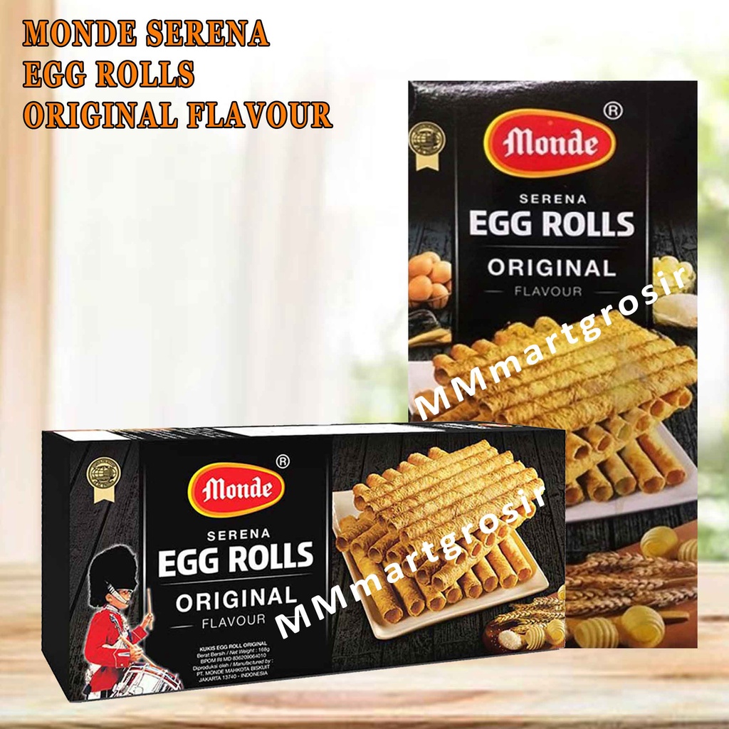 MONDE / SERENA EGG ROLLS / ORIGINAL FLAVOUR / 168g