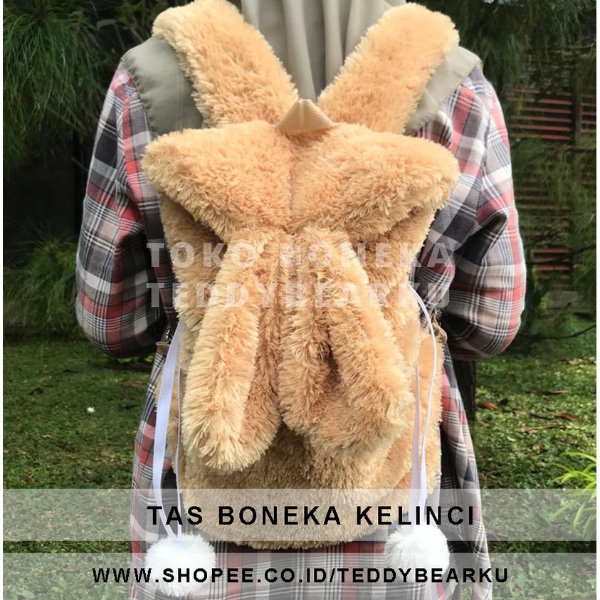 IMPORT! TAS BONEKA KELINCI BACKPACK RANSEL SERUT PIKABOY KOREA