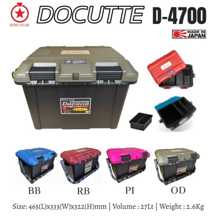 Box Pancing Ringstar Docutte D-4700 Made in Japan