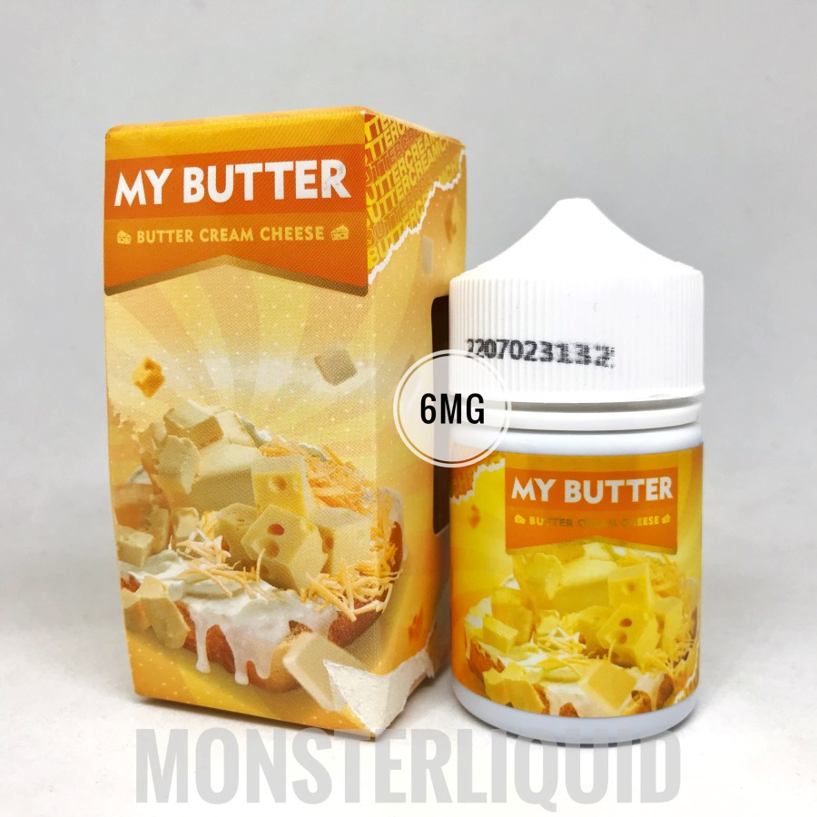 MY BUTTER V1 BUTTER CREAM CHEESE BY IDJ X VAPORKING 6MG 60ML