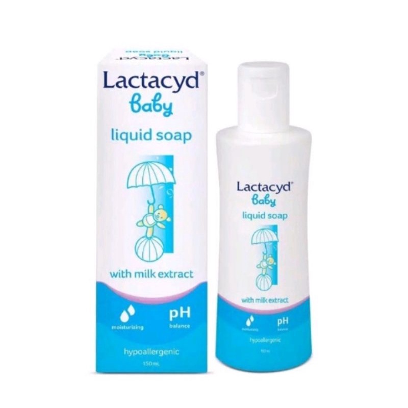LACTACYD Baby Liquid Shoap Sabun Bayi 150ml kemasan lama