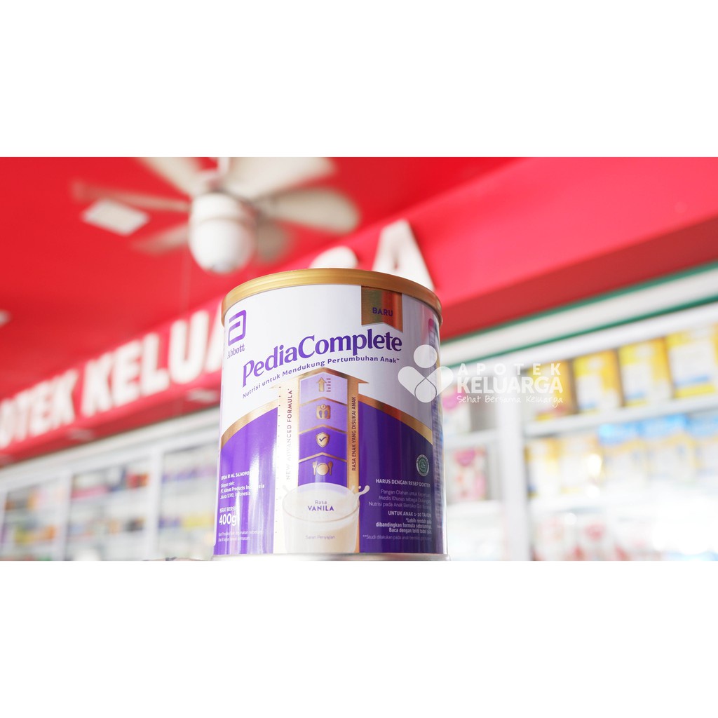 PEDIASURE COMPLETE VANILA 400 GRAM#SUSU PERTUMBUHAN ANAK#SUSU UNTUK ANAK YANG TIDAK MAU MAKAN