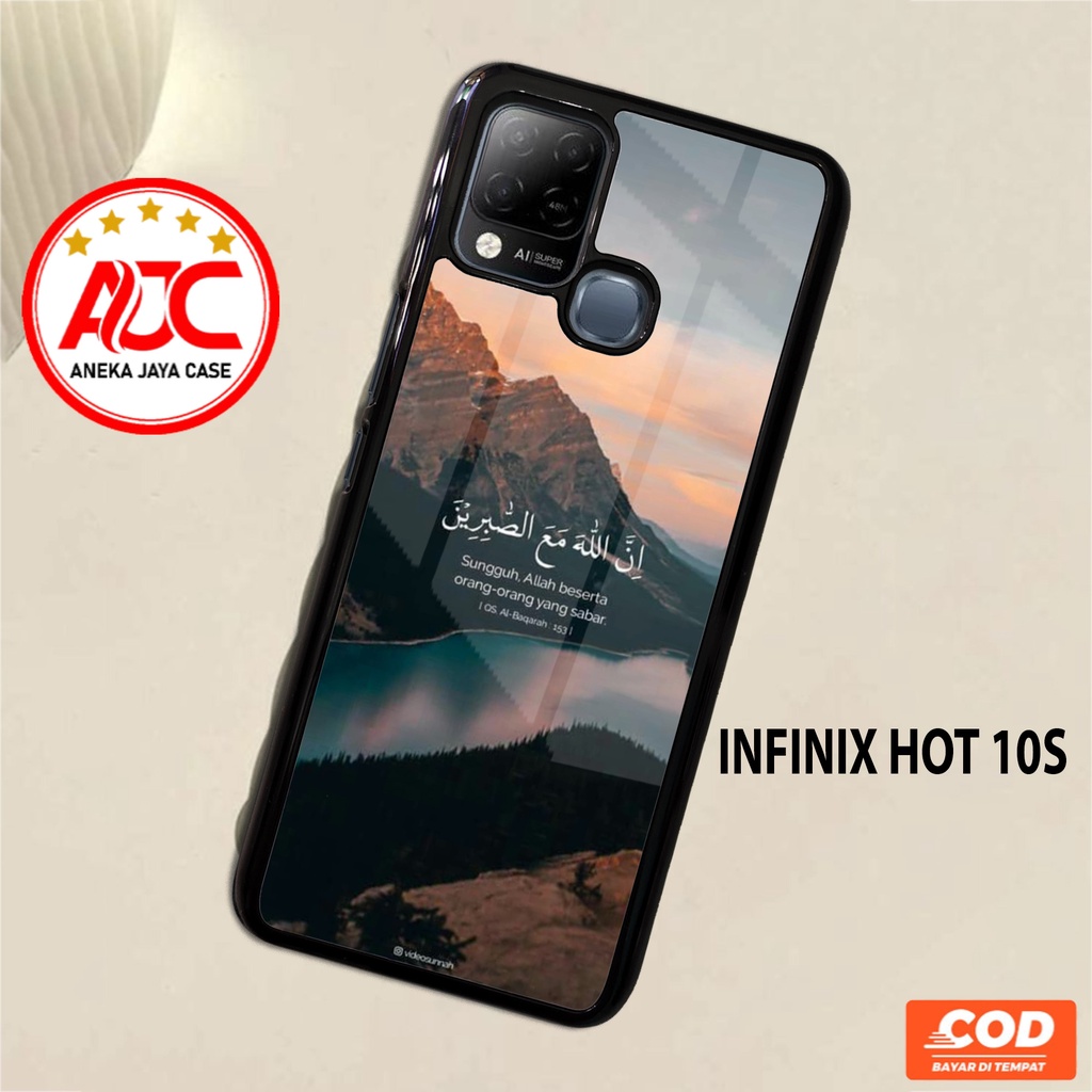 Case INFINIX HOT 10S Casing INFINIX HOT 10S Casing QUOTES ISLAMIC Case Murah Case Lucu Terlaris Kara