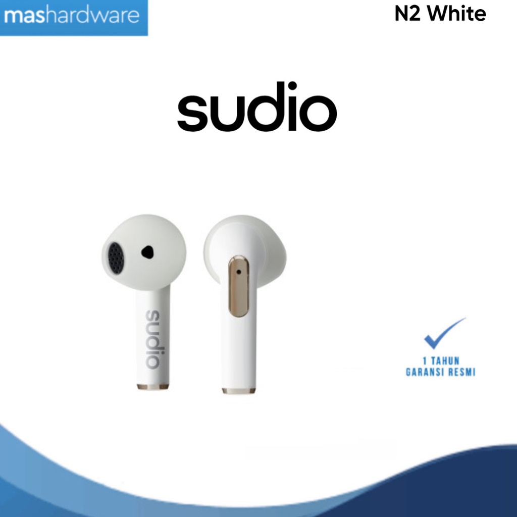 Sudio N2 White True Wireless Earphones