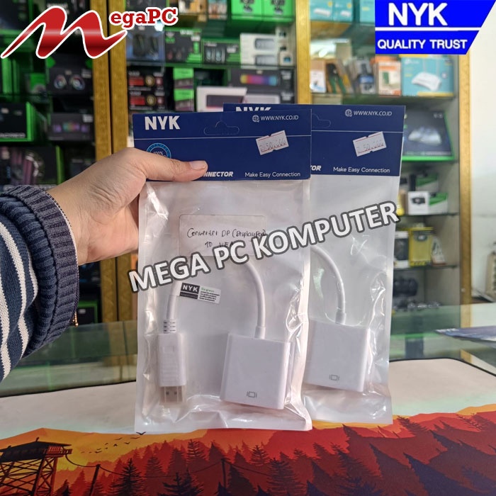 Converter Display Port DP To VGA Female NYK