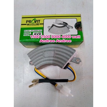 AVR Genset Bensin 1500 2200 2500 3000 4000 watt 152 154 156 GX 110 120 140 160 200 220 Oval Aluminiu