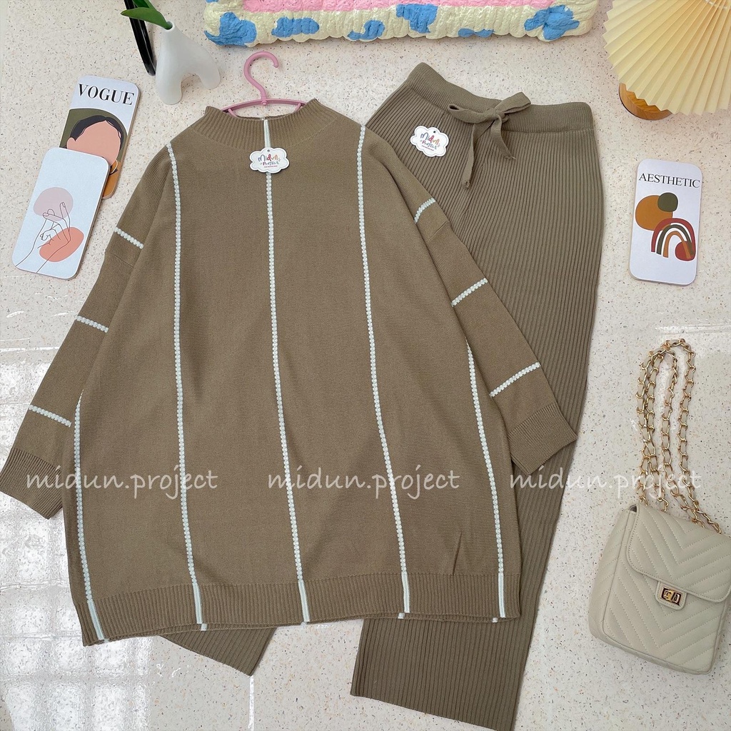 SAFIRA KNIT OVERSIZE | BLOUSE RAJUT OVERSIZE