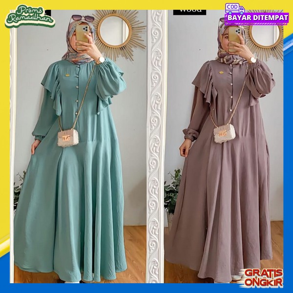 Gmis Syarii Import Premium Gamis Set Hijab Wanita Syari Gamus Syari Fashion Muslim Jubah Ibu2 Kekini