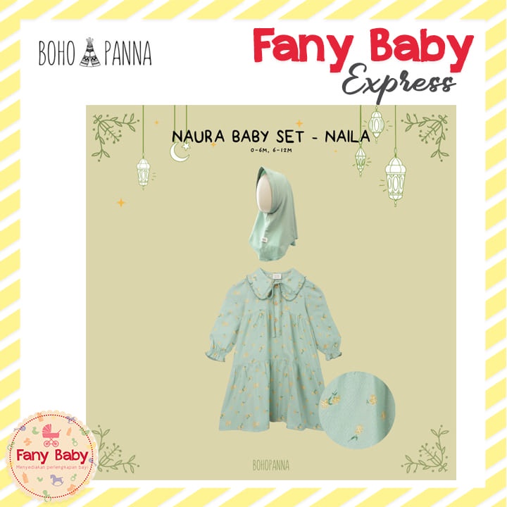 BOHOPANNA - RAYA COLLECTION - NAURA BABY SET