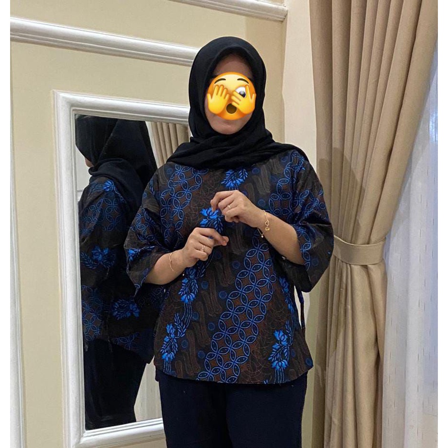 Atasan batik seragam kantor,hajatan pesta perningkahan