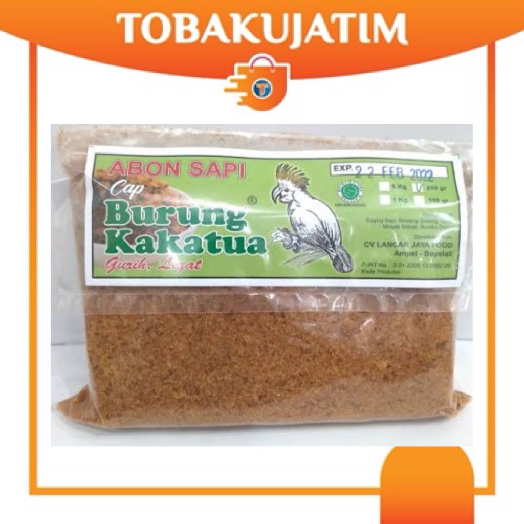

abon sapi KAKAK TUA 225gr HALAL
