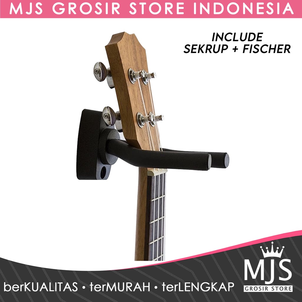 Gantungan Gitar DInding Mount Gitar Guitar Hanger untuk Gitar ukulele violin akustik klasik Tipe B
