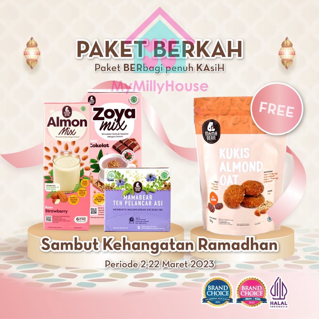 MamaBear Paket Berkah - Berbagi Penuh Kasih Hampers Package