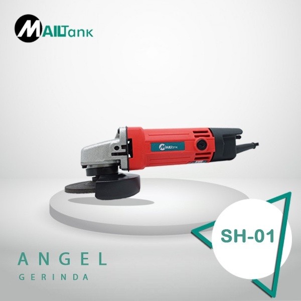 Mesin Gerinda Listrik 4" MAILTANK SH01 MERAH Angle Grinder Model MT954