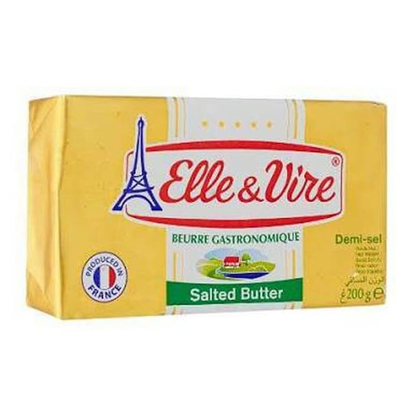 

ELLE & VIRE BUTTER SALTED 200 GR