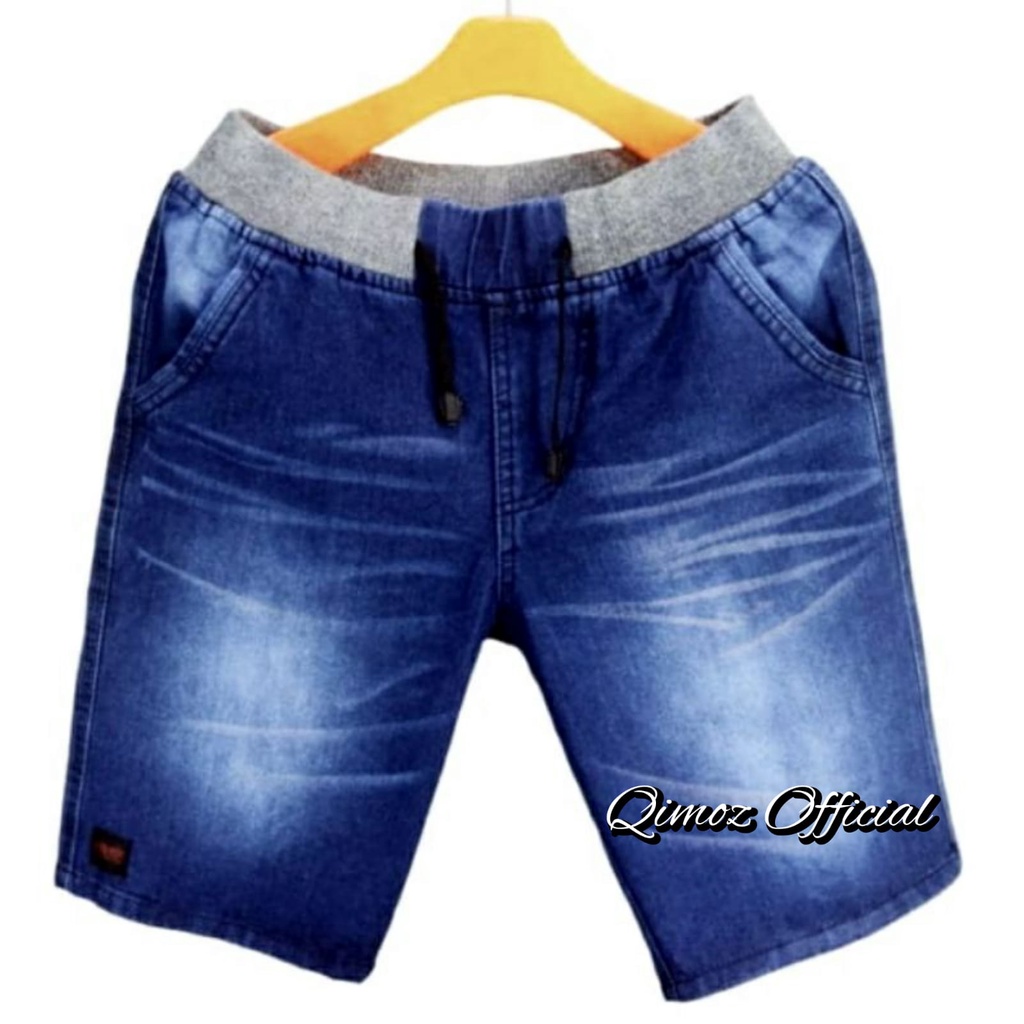 CELANA PENDEK JEANS PRIA RIP KOLOR