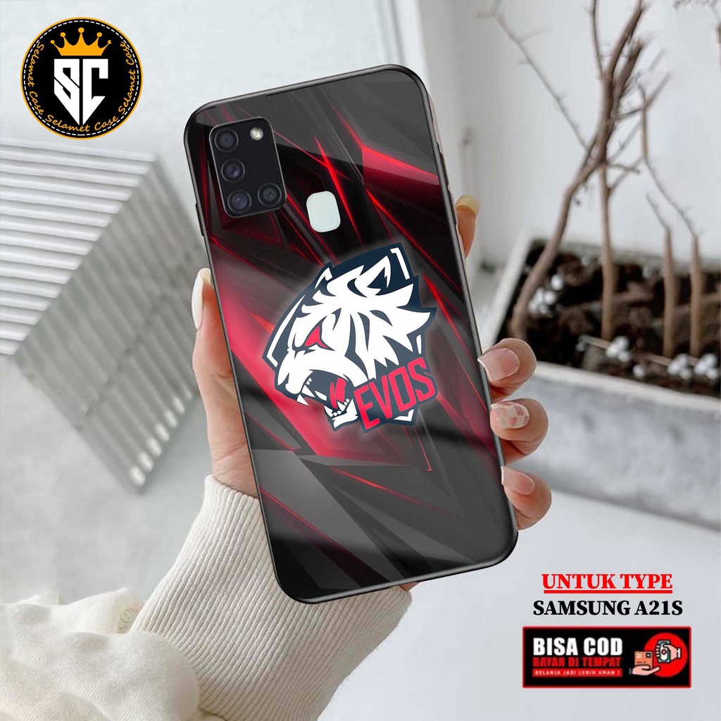 Case Samsung A21S Casing Samsung A21S Selamet Case [EVOS] Case Glossy Case Aesthetic Custom Case Ani