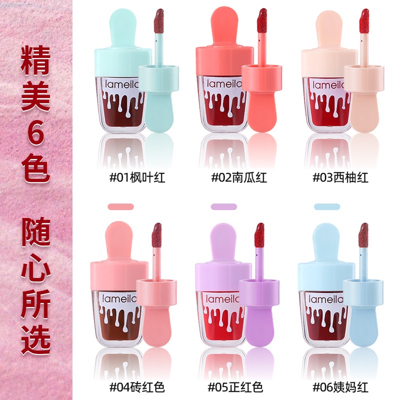 LAMEILA LIP TINT ICE CREAM KODE 1079