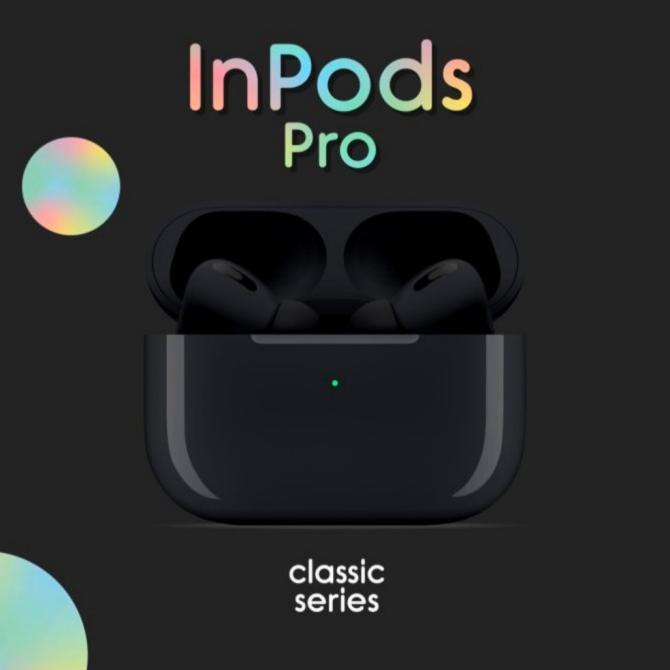 Inpods 13 Pro 13i v5.0 wireless airpods Gen 3 Black headset bluetooth