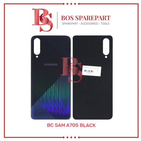 TUTUP BELAKANG SAMSUNG A70S BLACK / BACK DOOR / BACK COVER