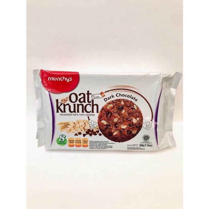

Munchy's Oat Krunch Dark Chocolate 208g