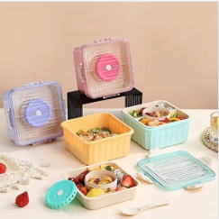 KOTAK MAKAN SOUP PASTEL COLORS ANTI TUMPAH BPA FREE