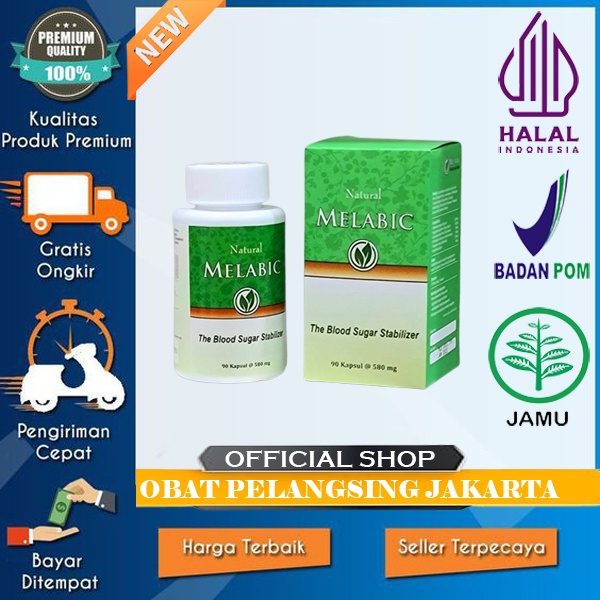 BISA COD | Melabic Asli Original Obat Diabetes Kencing Manis Ampuh Herbal Bpom