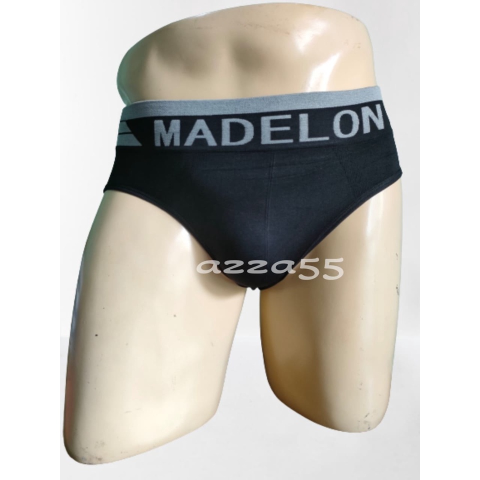 3 Pcs Celana Dalam Pria Madelon Brief Bahan Rajut