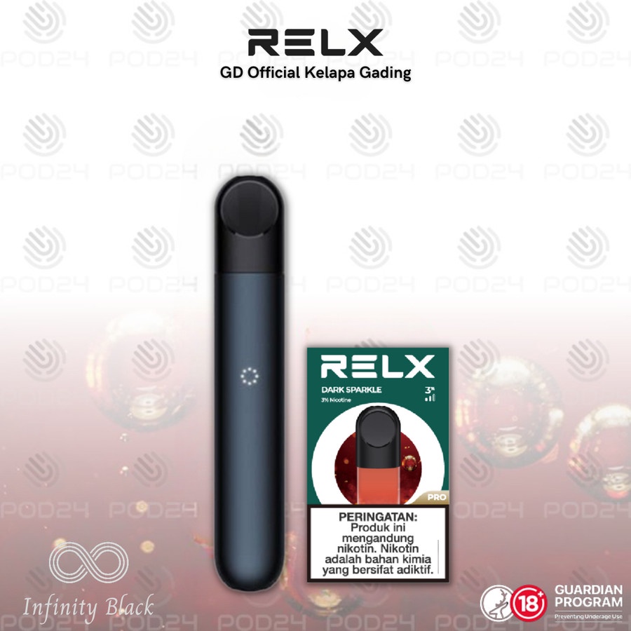 RELX Infinity Bundle Black Device &amp; Pod