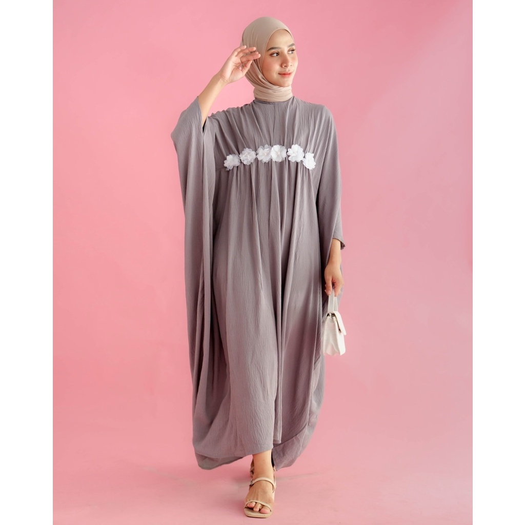 Myrubylicious RENETA KAFTAN KODE RH2562 | KAFTAN | DRESS | BAJU MUSLIMAH | KAFTAN BUNGA