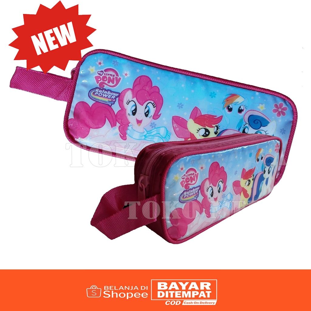 

Kotak Pensil Karakter Bahan Tebal Kuda Pony