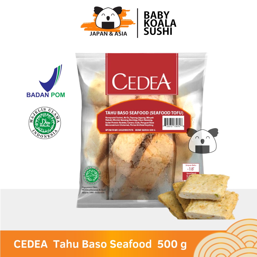 CEDEA Tahu Baso Seafood 500 g Halal