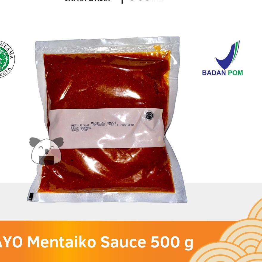 

❊ [EXP ] OMAYO Mentaiko Sauce 500 g Halal | Biang Saus Mentaiko ◙
