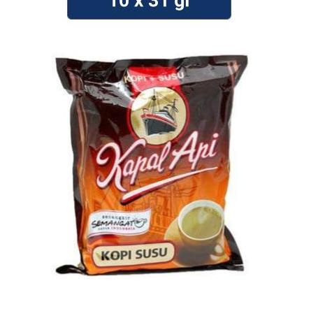 

☄️NEW✨ Kapal Api Kopi Susu 10 x 31 gr