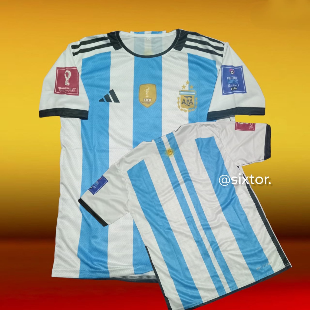 JERSEY ARGENTINA X INDONESIA HOME JERSEY PIALA DUNIA