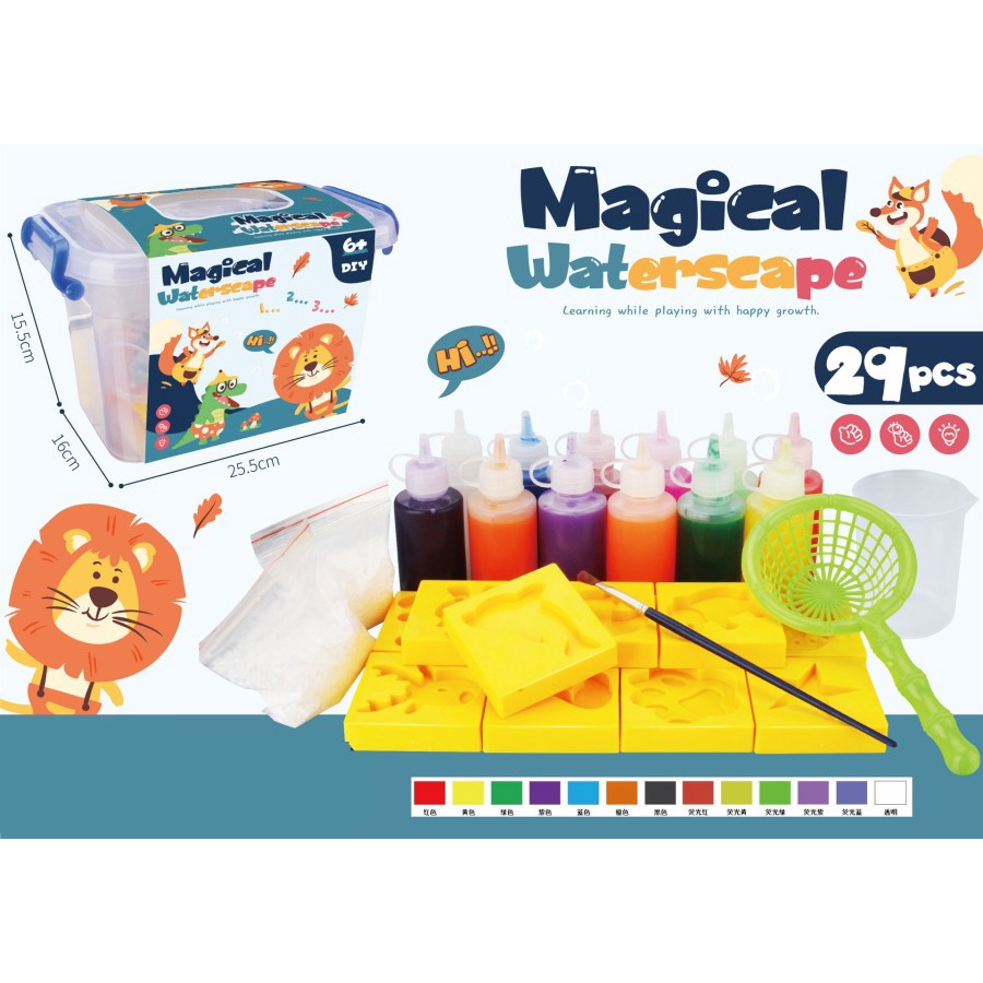 Mainan DIY cetakan magic jelly, Jelly crystal mould,Mainan kreatifitas