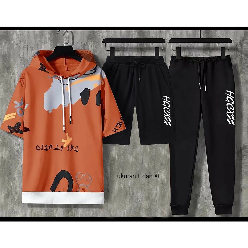 AMOSJKT28.SETELAN SET/SETELAN 3IN1/SETELAN HOODIE JOGGER